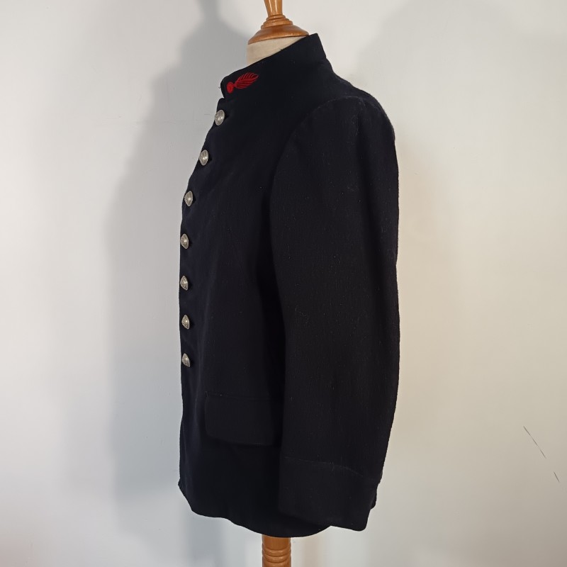 VESTE DES SAPEURS-POMPIERS MODELE 1893 1900 FABRICATION EQUIPEMENT MILITAIRE J. MEUNIER A LYON
