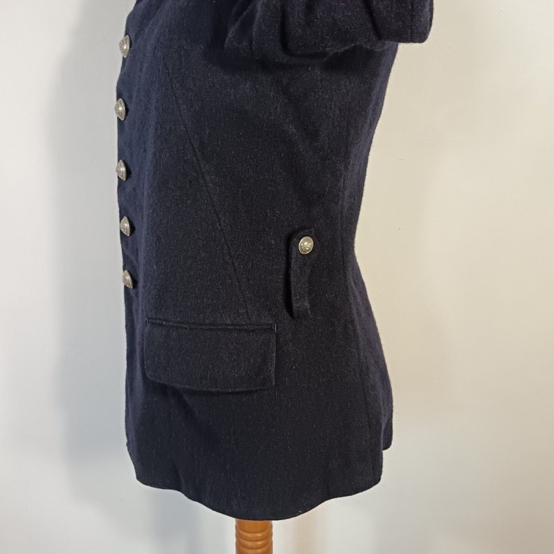 VESTE DES SAPEURS-POMPIERS MODELE 1893 1900 FABRICATION EQUIPEMENT MILITAIRE J. MEUNIER A LYON