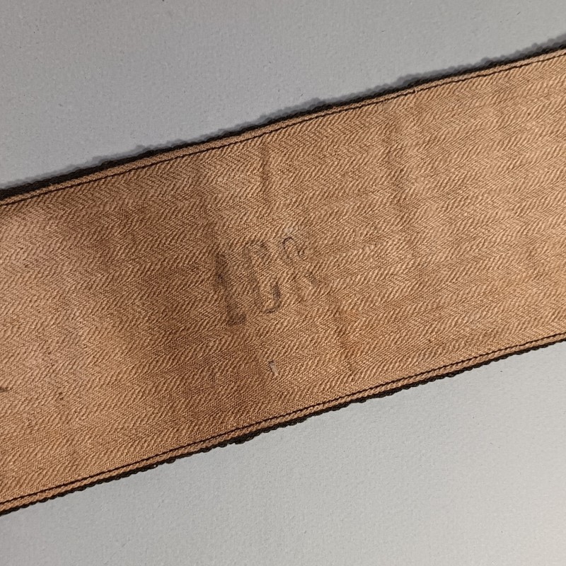 CEINTURE DE FEU OU DE FORCE POUR SAPEURS POMPIERS MODELE ANCIEN A PARTIR DE LA TROISIEME REPUBLIQUE JUSQU'AUX ANNEES 1950