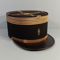 KEPI DE COLONEL D'ETAT MAJOR DE L'ARTILLERIE MILITAIRE MODELE 1919 - 1931 SECONDE GUERRE 1939 1945 TAILLE 59-60