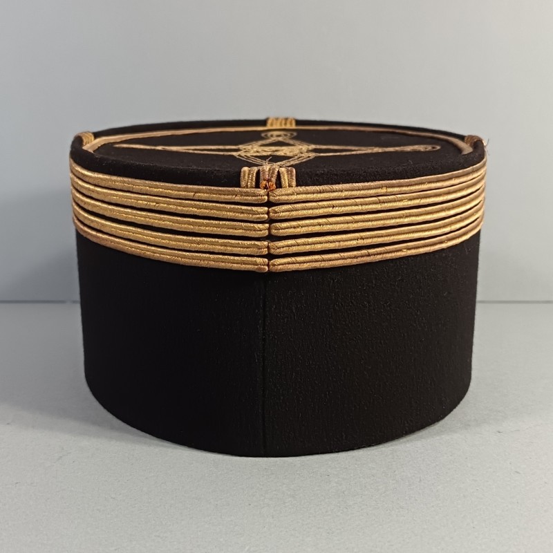 KEPI DE COLONEL D'ETAT MAJOR DE L'ARTILLERIE MILITAIRE MODELE 1919 - 1931 SECONDE GUERRE 1939 1945 TAILLE 59-60