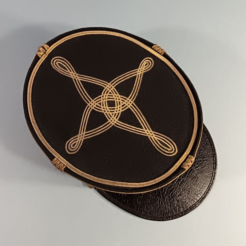 KEPI DE COLONEL D'ETAT MAJOR DE L'ARTILLERIE MILITAIRE MODELE 1919 - 1931 SECONDE GUERRE 1939 1945 TAILLE 59-60