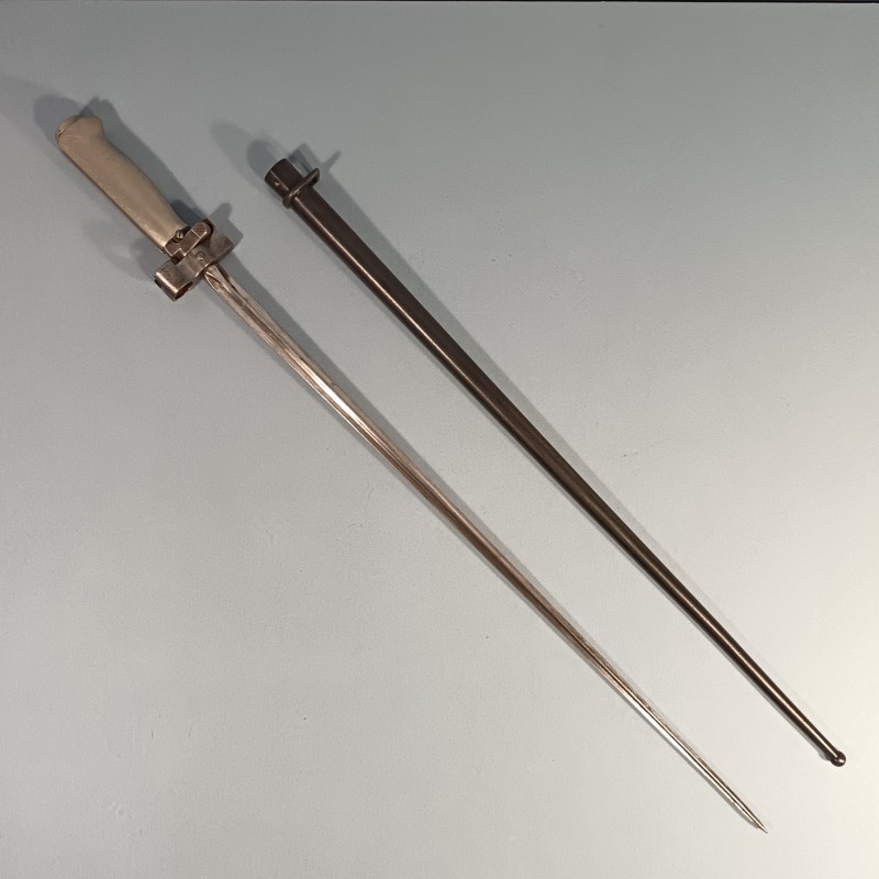 BAIONNETTE LEBEL MODELE 1886 MODIFIEE 1916 SANS QUILLON "LA ROSALIE" GUERRE 1914 1918 NUMEROS IDENTIQUES