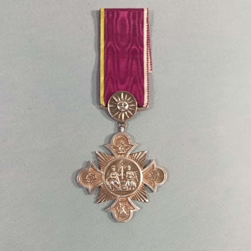 BRITISH MEDAILLE DE L'EUROPEAN GAZ COMPAGNIE DE LONDRE ATTRIBUEE A UN FRANCAIS POUR SERVICES EXEPTIONNELS EN 1879