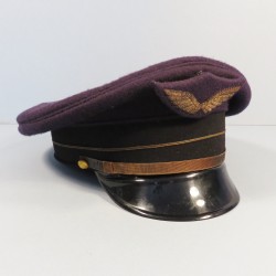 CASQUETTE AVIATION ANNEES 1950 ADJUDANT TAILLE 56 ARMEE DE L'AIR ET PERSONNEL NAVIGANT