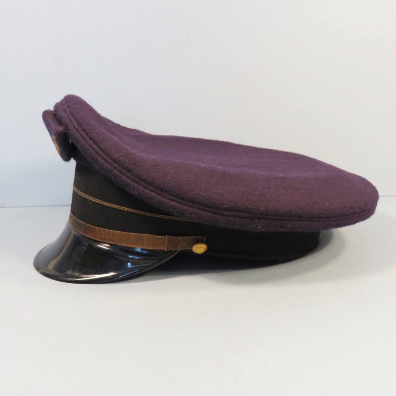 CASQUETTE AVIATION ANNEES 1950 ADJUDANT TAILLE 56 ARMEE DE L'AIR ET PERSONNEL NAVIGANT