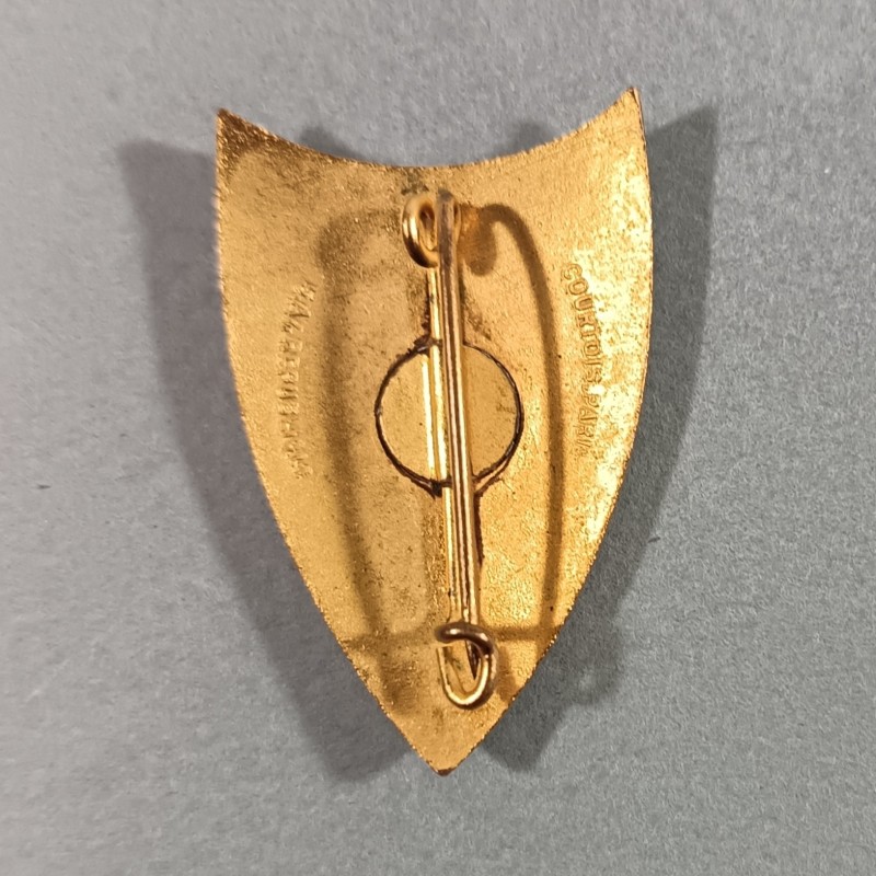 INSIGNE MILITAIRE 41 ème REGIMENT DE TRANSMISSIONS FABRICATION COURTOIS PARIS ANNEES 1940