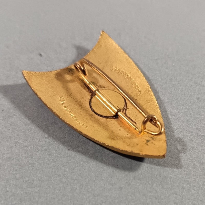 INSIGNE MILITAIRE 41 ème REGIMENT DE TRANSMISSIONS FABRICATION COURTOIS PARIS ANNEES 1940