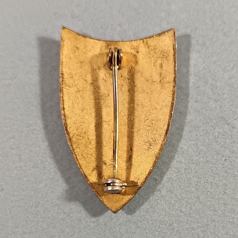 INSIGNE MILITAIRE 91-84 ème COMPAGNIE MIXTE DE TRANSMISSIONS FABRICATION NON MARQUEE ANNEES 1940
