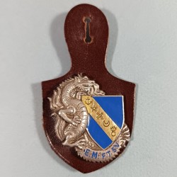 INSIGNE MILITAIRE EMFTSV ETAT MAJOR FORCES TERRESTRES SUD VIETNAM FABRICANT ARTHUS BERTRAND PARIS G938