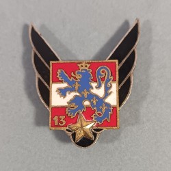 INSIGNE MILITAIRE PELETON MIXTE AVIONS HELICOPTERES DE LA 13 ème DI FABRICANT DRAGO PARIS G1517