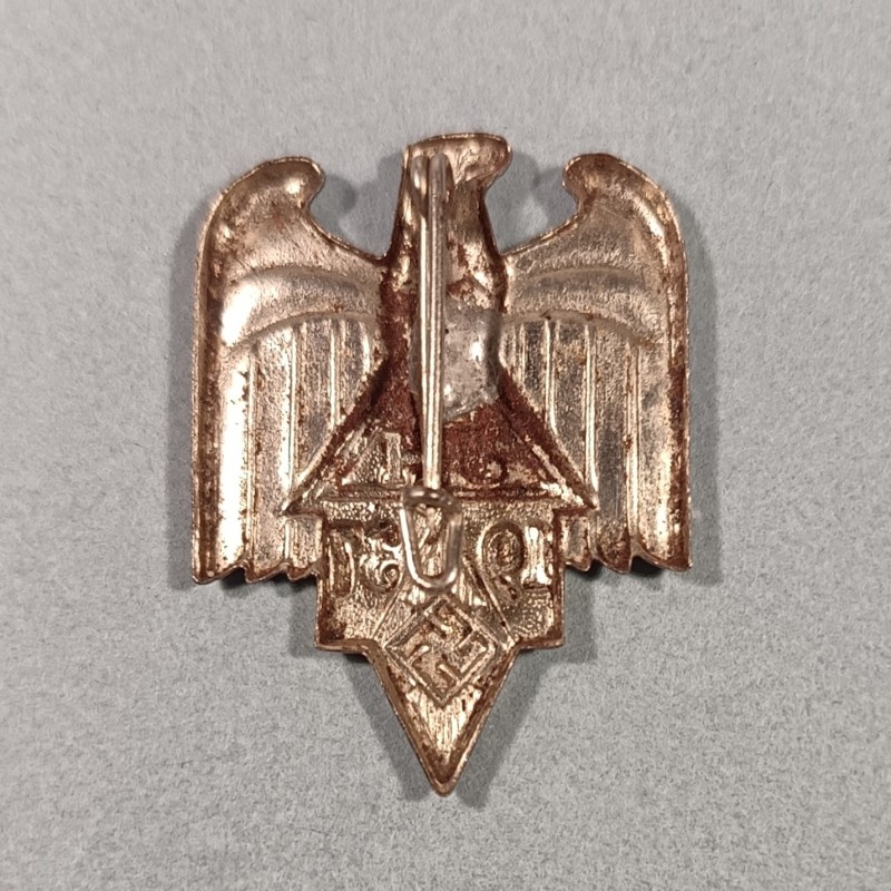 ALLEMAGNE INSIGNE DE JOURNEE DJH DEUTSCHEN HITLERJURGEN 1937 FABRICATION SECONDE GUERRE