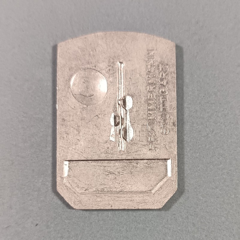 ALLEMAGNE INSIGNE DE JOURNEE DU NSDAP 25-27 JUIN 1937 FABRICATION SECONDE GUERRE FR. ZIMMERMANN STUTTGART HAUTEUR 4.3 cm GAUTAG