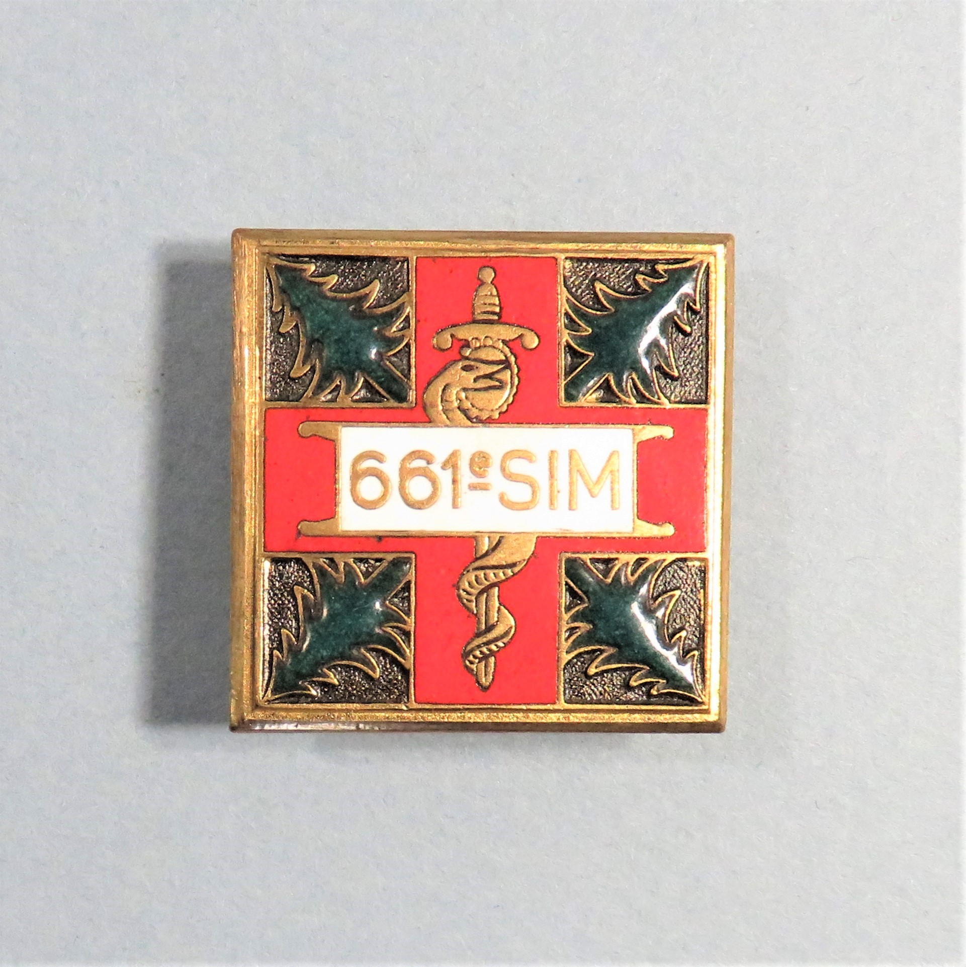 Insigne Militaire Transmissions Drago Beranger WW2 - Armée Française