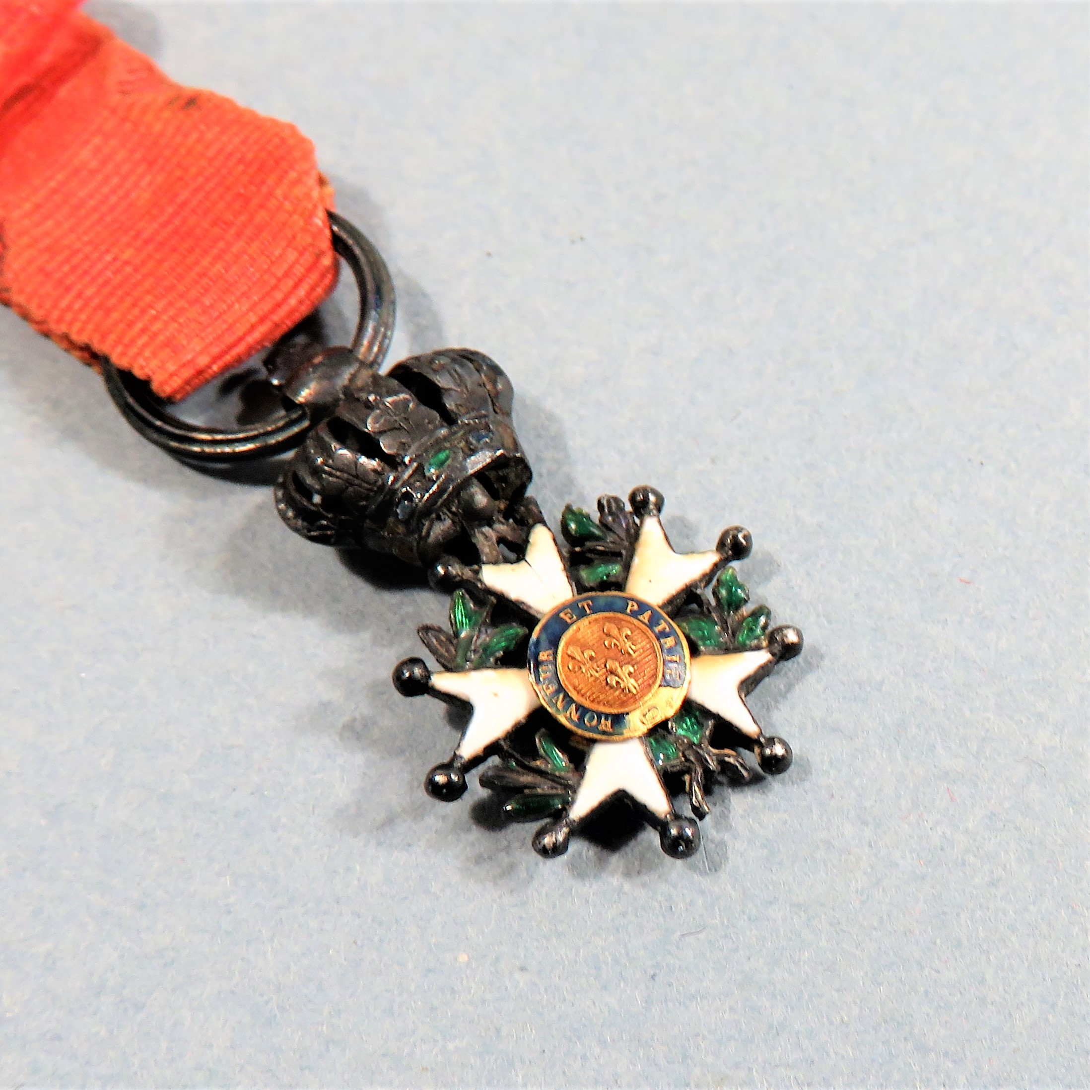 Médaille De Table Française – 4 Rois Et Napoléon 1er – Série Rois De France – Caqué – 19ème