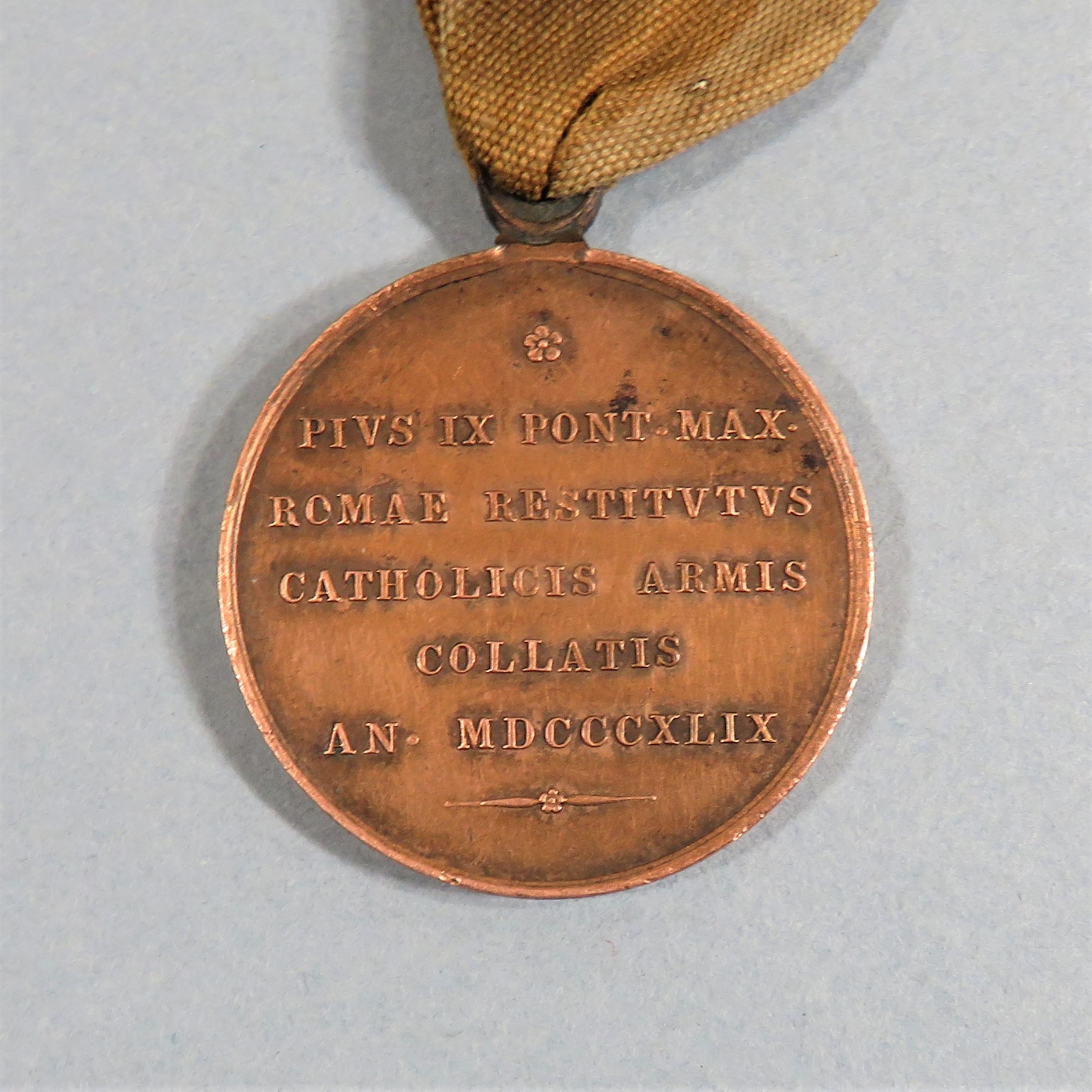Médaille : Route de Nice à Rome, cliché de revers - Louvre site des