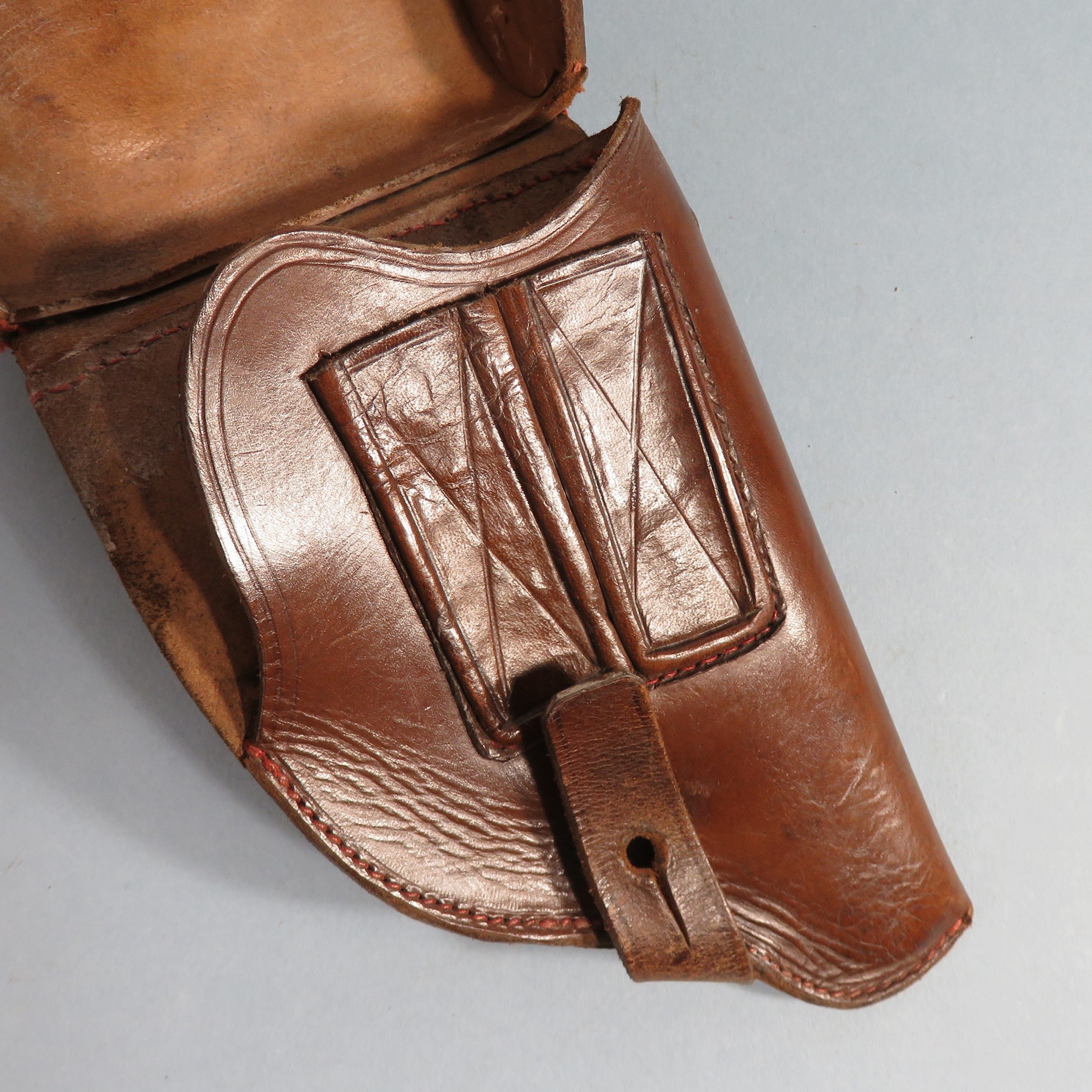 Étui à Fusil En Cuir De Bison Véritable - Vintage, Imperméable, Avec Poche - Longueur ~52-54 Pouces - Neuf