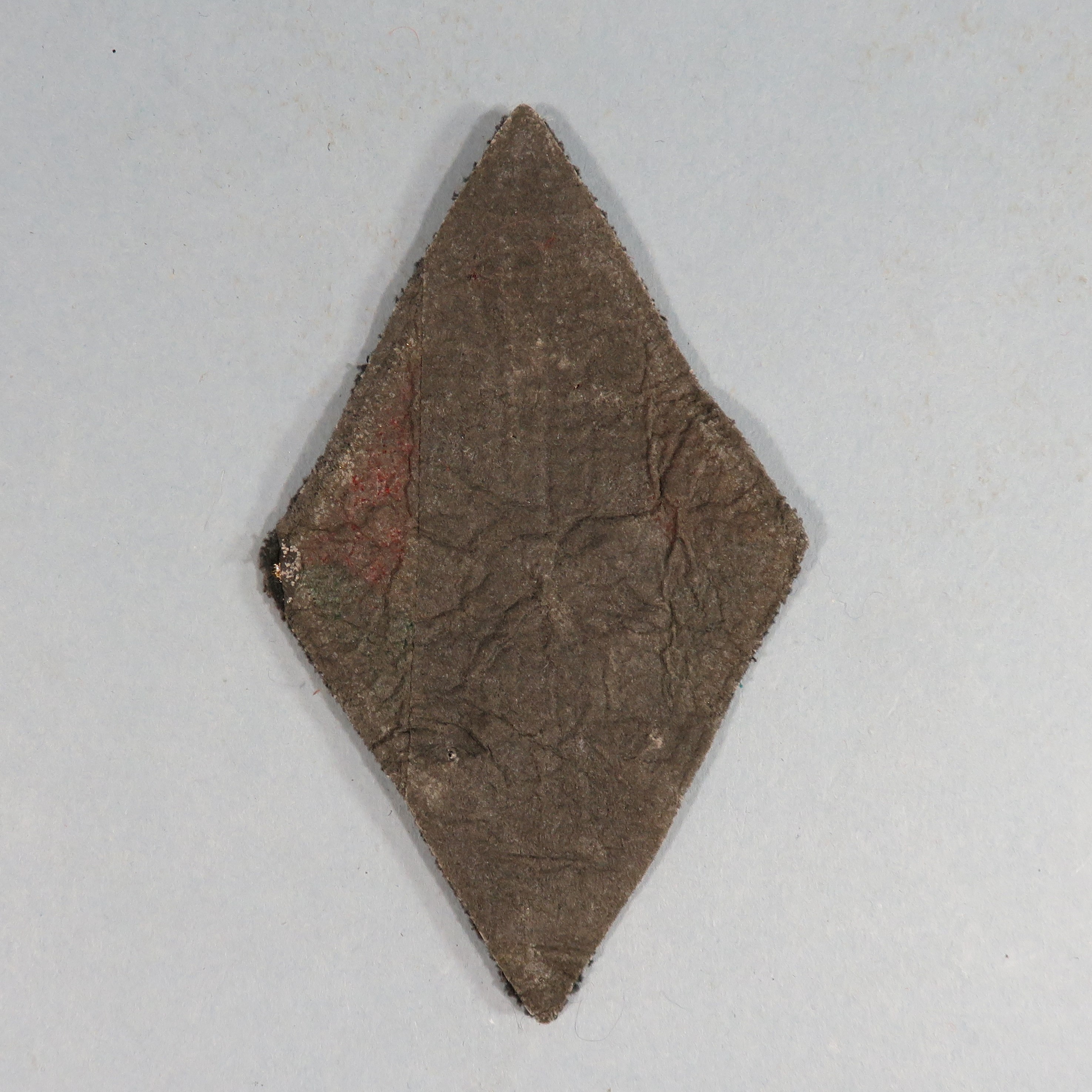 4° RE vintage Insigne tissu à coudre 11x7 cm LÉGION ÉTRANGÈRE