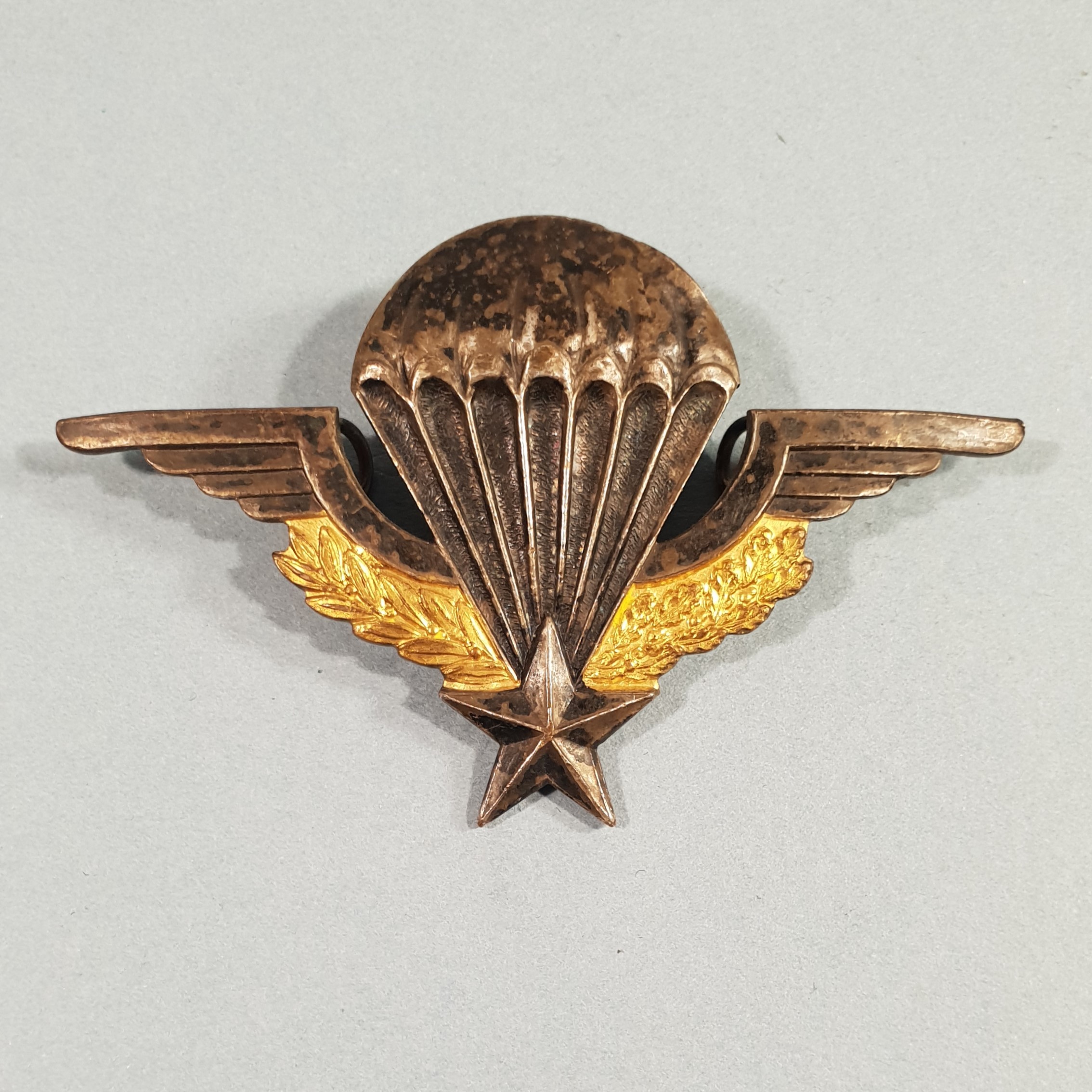 INSIGNE PATCH BREVET PARACHUTISTE PORTUGAL TAP ORIGINAL PARA PARACHUTE