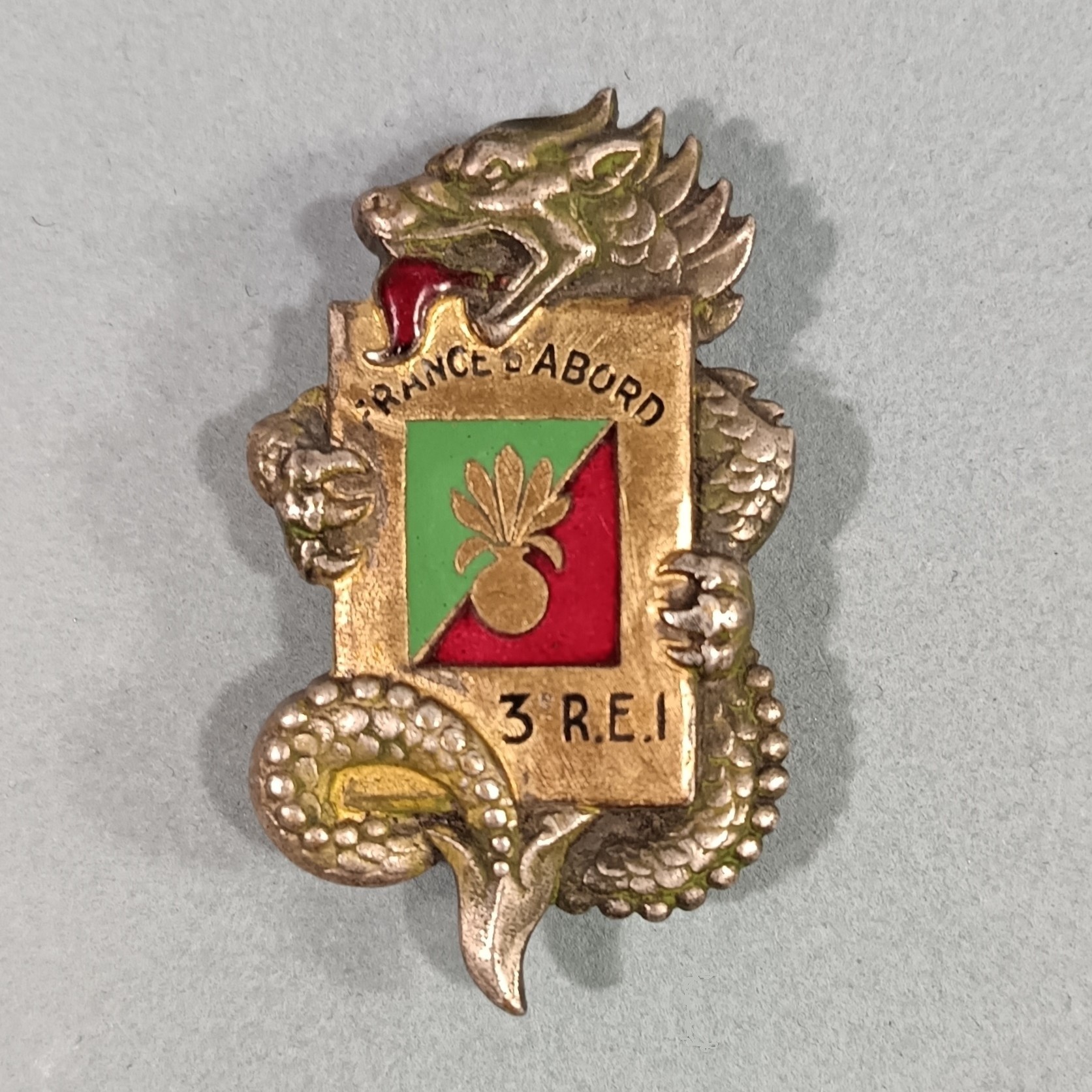 Insigne Béret Légion Etrangère réglementaire armée française