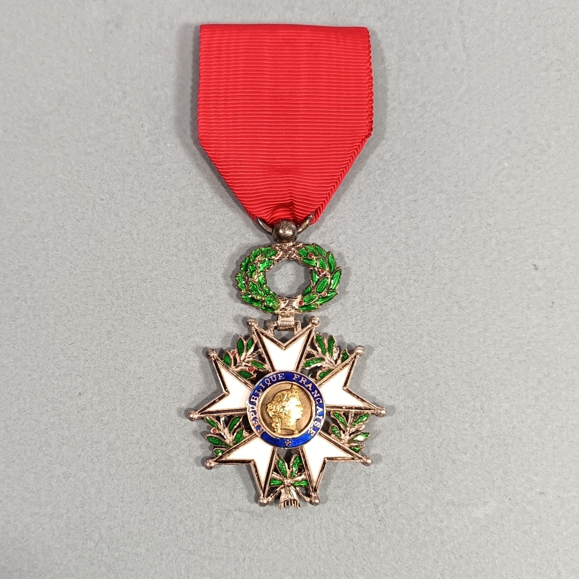 Médaille Légion D'Honneur En Argent, Décoration Française, Insigne Collection