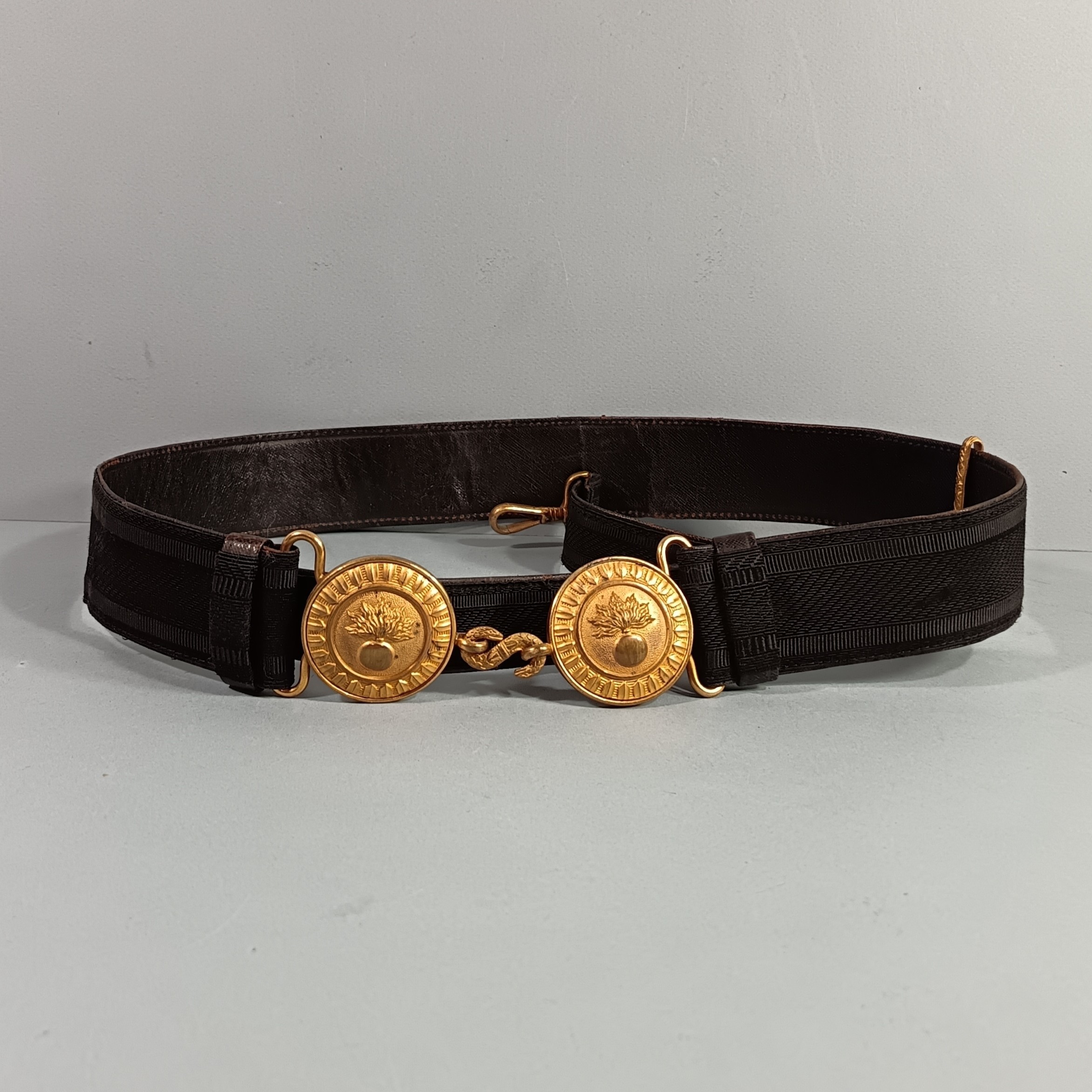 Boucle De Ceinture Infanterie Dorée Troupes Armée De Terre Nationale - Pour Pantalon